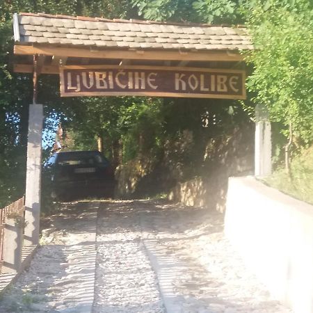 Chalet Ljubicine Kolibe Golubinje Eksteriør bilde