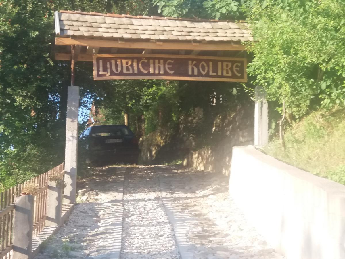 Chalet Ljubicine Kolibe Golubinje Eksteriør bilde